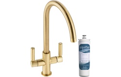Abode Globe Aquifier Mixer Tap Brushed Brass AT2175