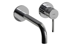 Abode Harmonie Wall Mounted Basin/Bath Mixer Chrome AB1201