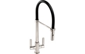 Abode Globe Professional Mixer Tap Brushed Nickel AT2151