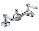 Bristan Renaissance 3 Hole Basin Mixer with Pop-up Waste Chrome RS2 3HBAS C