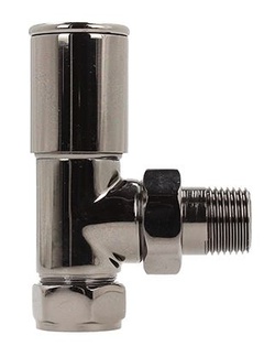 BiWorld Heavy Pattern 15mm Black Nickel Angled Wheel Head Valve EV-HP15BN