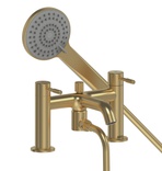 Bristan Molida Bath Shower Mixer Brushed Brass MOL BSM BB
