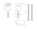 Abacus Ki Deck Mounted Single Lever Mixer Brushed Bronze TBTS-058-3201 