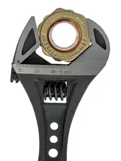 Nerrad Pro Tri-Grip 6" Adjustable Wrench NT650006