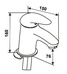 Francis Pegler Signia Mono Bath Filler 4L2106