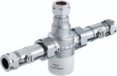 Bristan 15mm TMV3 Thermostatic Mixing Valve With Isolation MT503CP-ISO