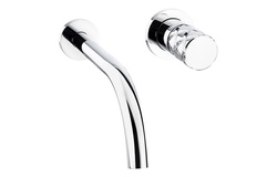 Abode Kite Wall Mounted Basin Mixer Chrome AB2747