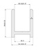 Abacus Vessini X Series - 2000mm Surface Channel-VEGX-80-0710