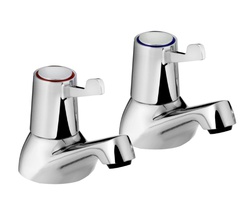 Bristan Lever Bath Taps wth 3" (76mm) Levers VAL2 3/4 C CD