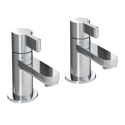 Bristan Clio Basin Taps Chrome (CLI 1/2 C)