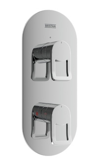 Bristan Saffron Recessed Concealed Shower Valve with Diverter SAF SHCDIV C