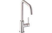 Abode Althia Single Lever Mixer Tap Brushed Nickel AT1259