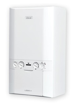 Ideal Logic + Plus 35HE Combi Boiler (Natural Gas)