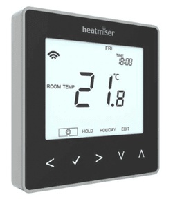 Heatmiser neoStat 12v v2 - Programmable Thermostat Black