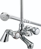 Bristan Club Pillar Bath Shower Mixer VAC PBSM C MT
