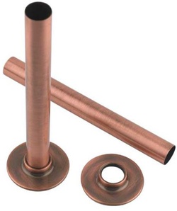 MHS Rads 2 Rails Antique Copper Pipe Sleeve PSKITC-06